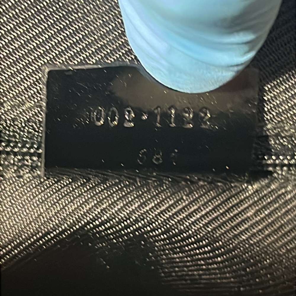Gucci Black Monogram Tote Bag - Picture 14 of 16